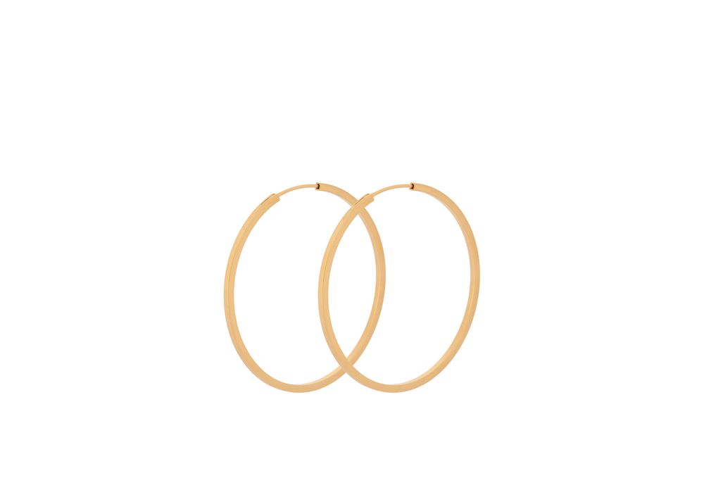 Small Orbit Hoops Ohrringe vergoldet Pernille Corydon