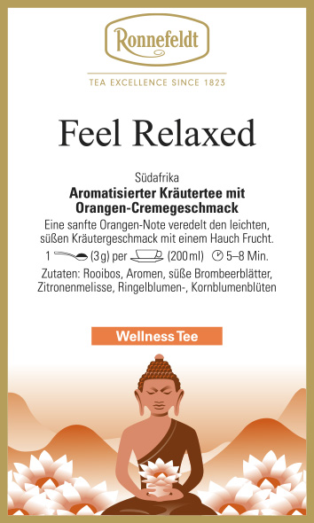 Feel Relaxed Wellness Tee von Ronnefeldt
