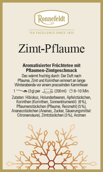 Zimt-Pflaume von Ronnefeldt