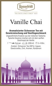 Vanille Chai von Ronnefeldt