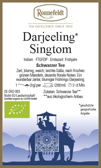 BIO Darjeeling* Singtom von Ronnefeldt