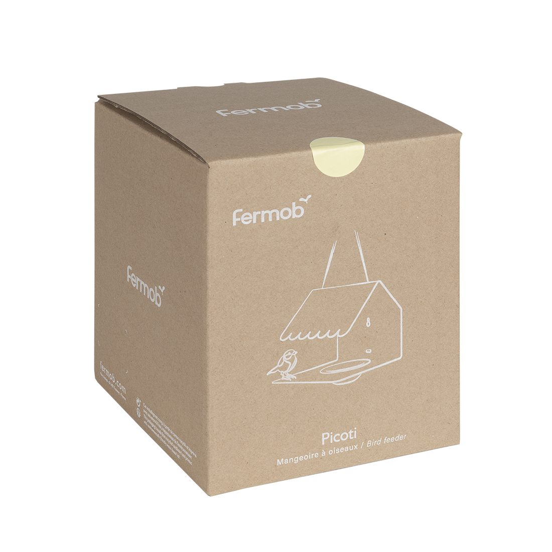 Vogelfutterhaus Picoti Lehmgrau - Fermob