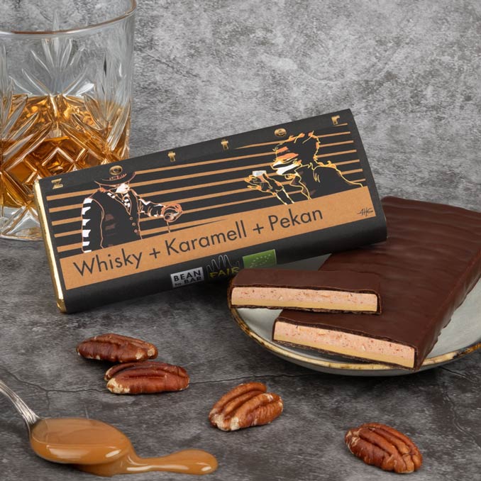 Whisky + Karamell + Pekan - Zotter 