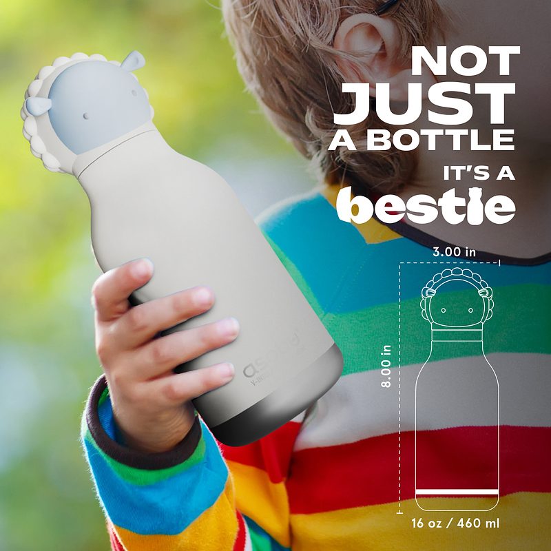 Bestie Kinder Trinkflasche Schaf - ASOBU 