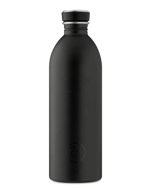 Trinkflasche Urban 1 Liter Tuxedo Black - 24BOTTLES