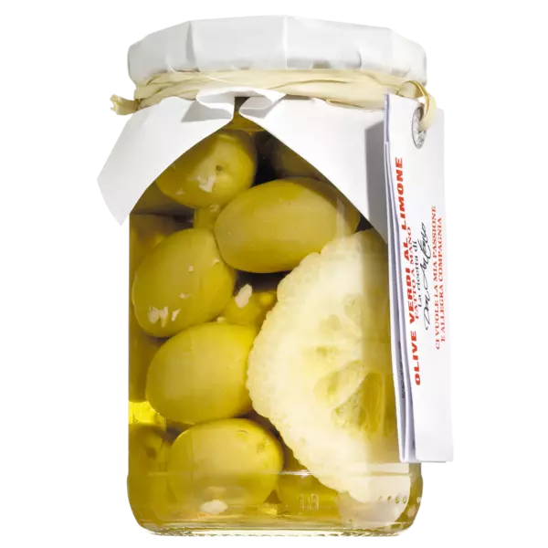 Grüne Oliven mit Zitrone - Viani