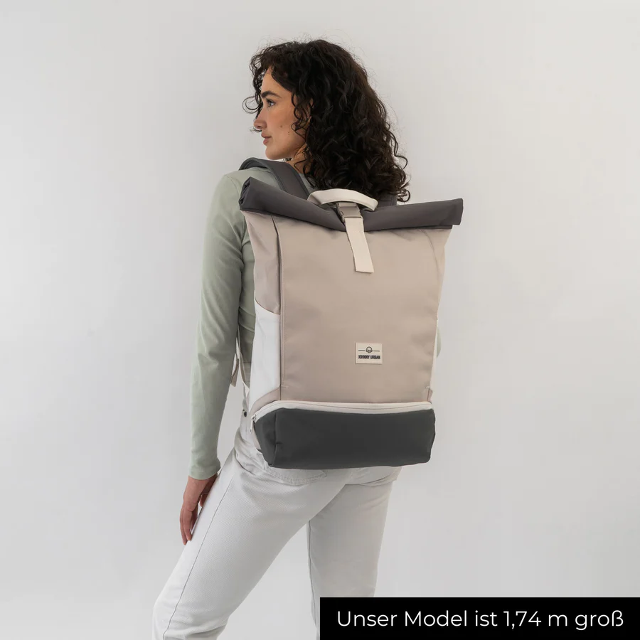 Rucksack Allen large sand-grau - Johnny Urban