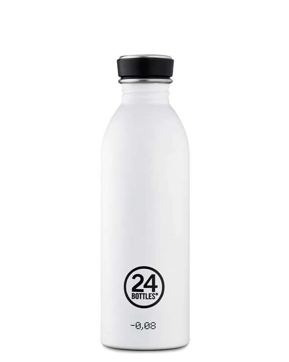 Trinkflasche Urban 0,5 l Ice White - 24BOTTLES