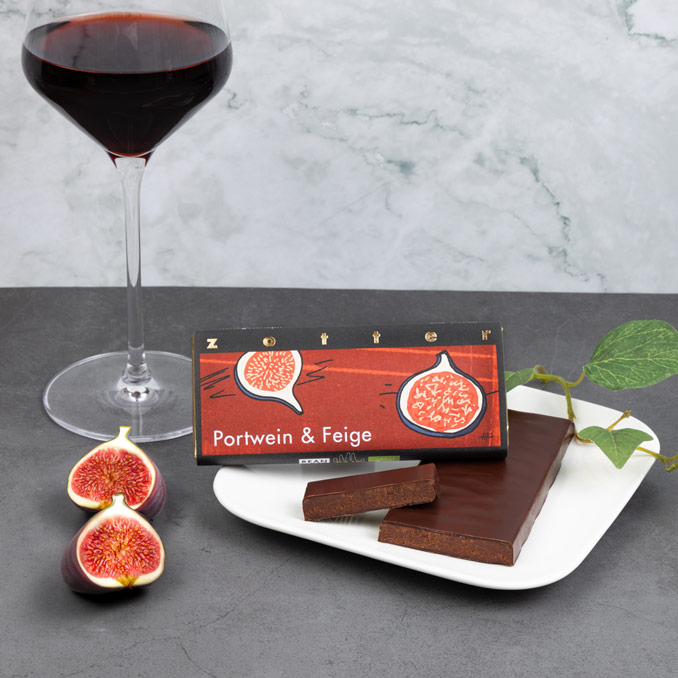 Portwein und Feige - Zotter 
