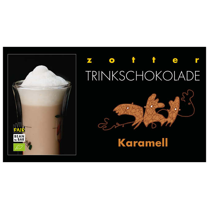 Trinkschokolade Karamell - Zotter
