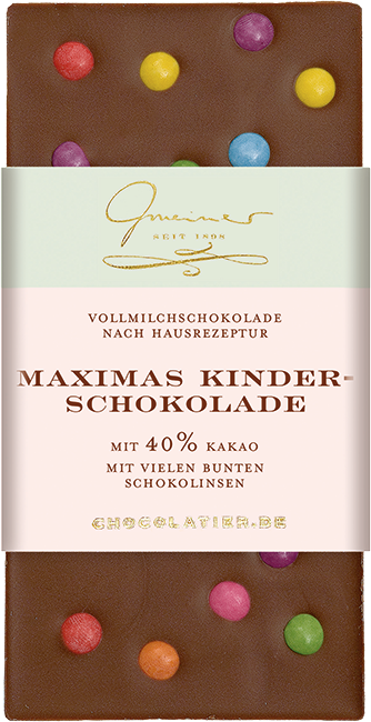 Maximas Kinderschokolade - Gmeiner