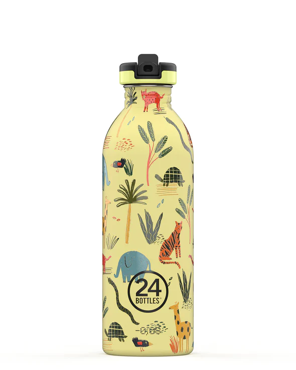 Trinkflasche Urban 0,5 l Jungle Friends - 24BOTTLES