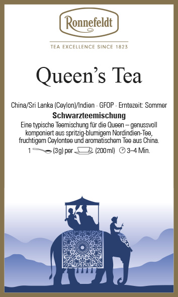 Queen's Tea von Ronnefeldt
