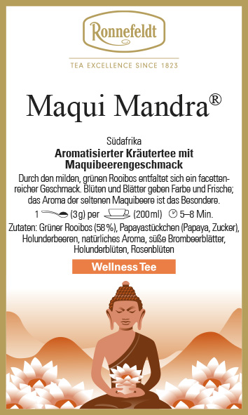 Maqui Mandra Wellness Tee von Ronnefeldt  