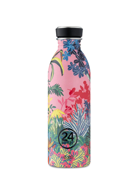 Trinkflasche Urban 0,5 Liter Pink Paradise - 24BOTTLES 