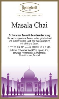 Masala Chai von Ronnefeldt