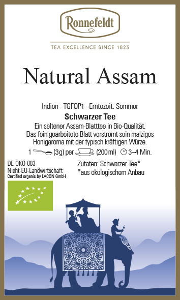 BIO Natural Assam von Ronnefeldt