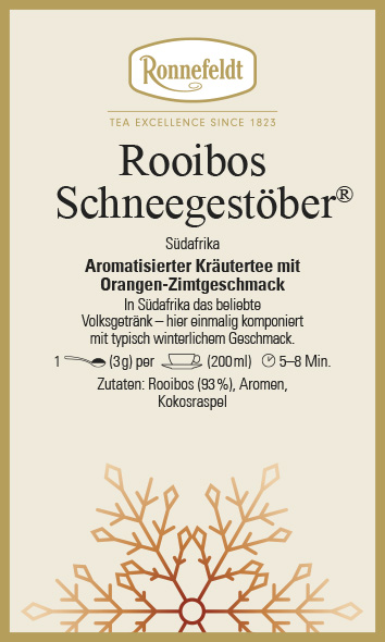 Rooibos Schneegestöber® von Ronnefeldt
