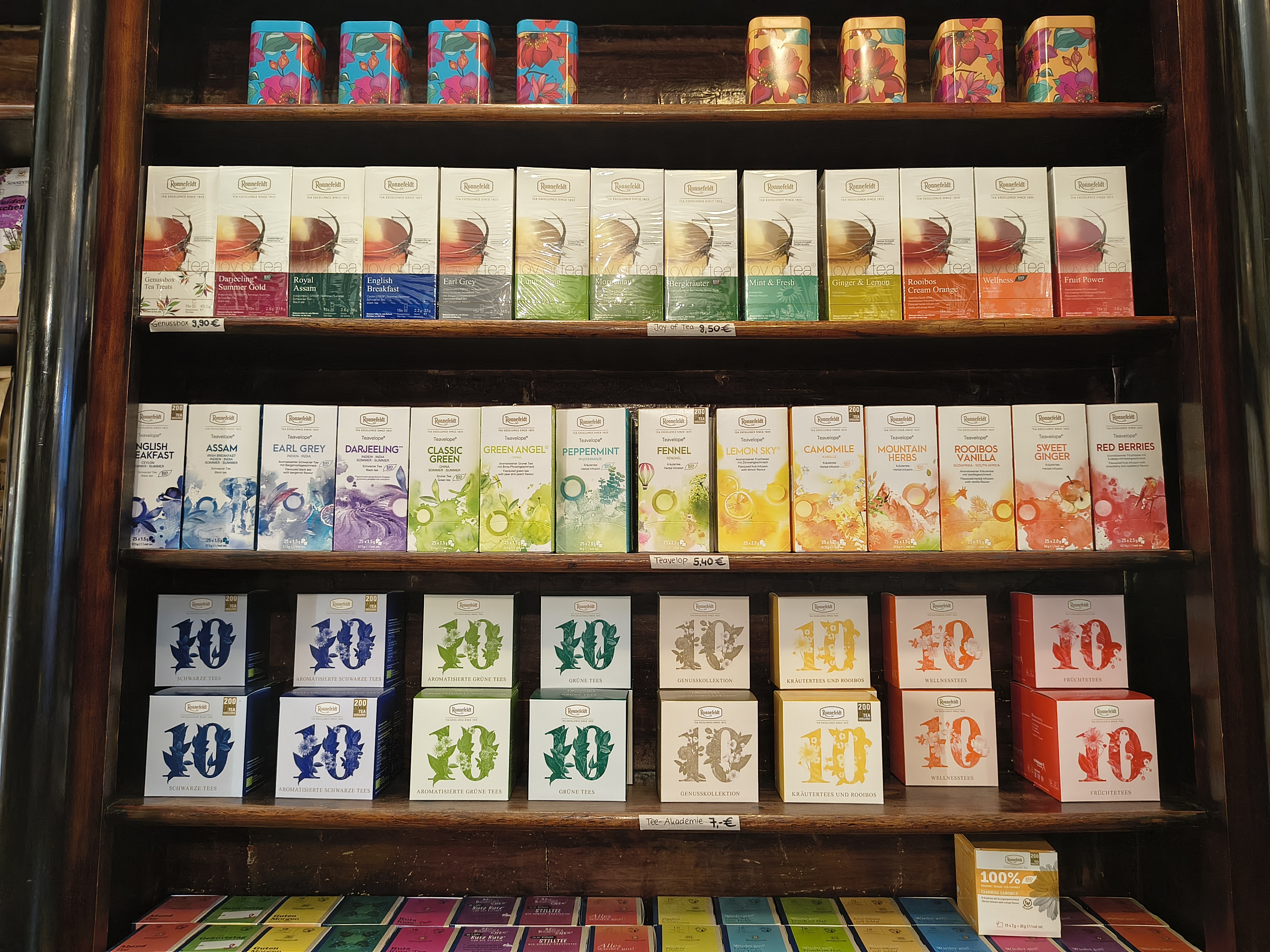 Probierbox Aromatisierte Grüne Tees - Ronnefeldt