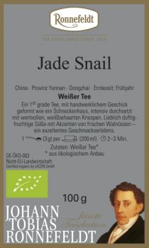 BIO Jade Snail weißer Tee von Ronnefeldt