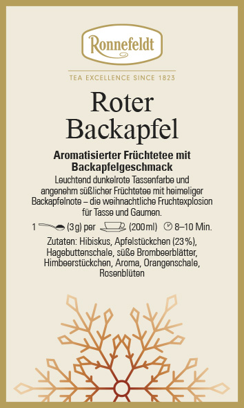 Roter Backapfel von Ronnefeldt