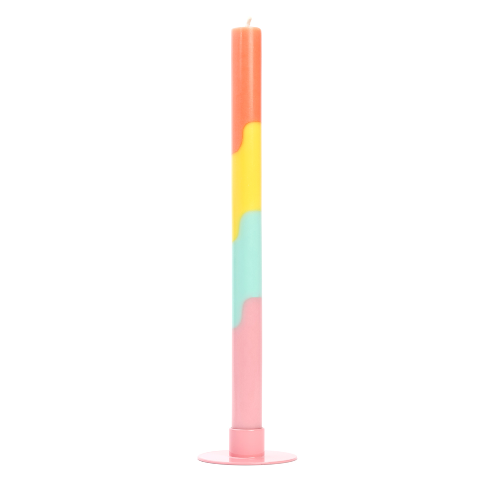 Geometric Kerze "Lollipop" - not the girl who misses much