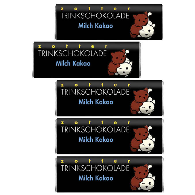 Trinkschokolade Milch Kakao - Zotter 