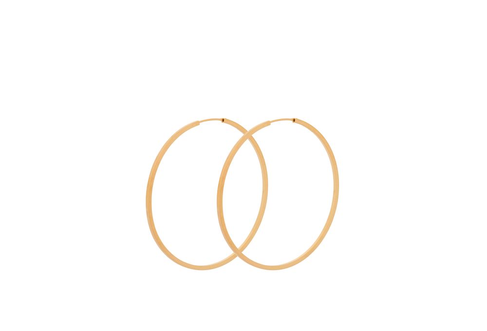 Orbit Hoops Ohrringe vergoldet Pernille Corydon