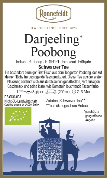 BIO Darjeeling* Poobong von Ronnefeldt 