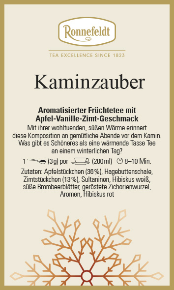 Kaminzauber Früchtetee von Ronnefeldt